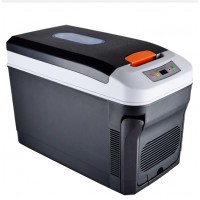 Mini Fridge 35 Liter Portable Horizontal AC/DC Powered Thermoelectric System Cooler and Warmer for Cars, Homes, and Dorms