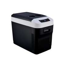 Mini Fridge 28 Liter Horizontal Portable AC/DC Powered Thermoelectric System Cooler and Warmer for Cars, Homes, Offices